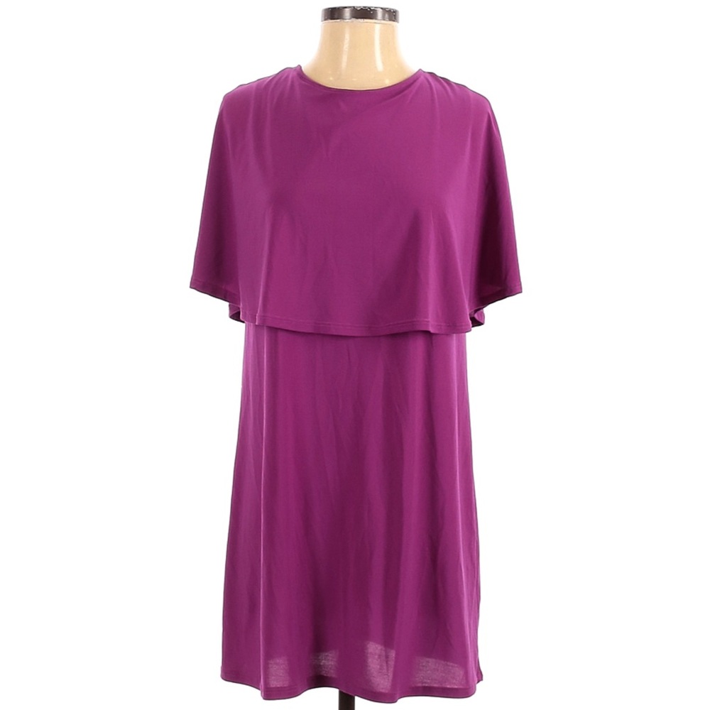 NWT Blooms in the City Magenta Mini Dress Size S